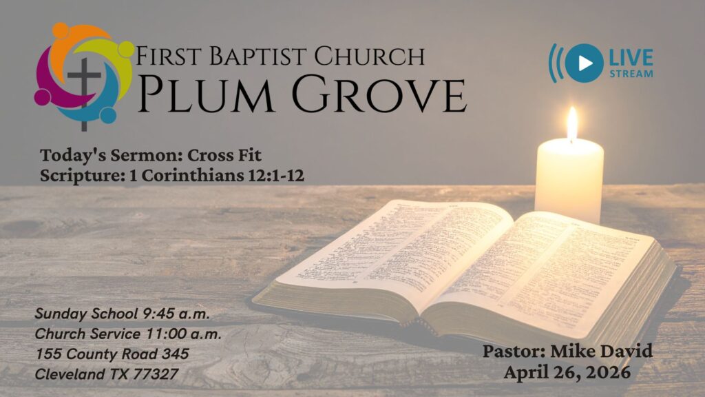 “Cross Fit” – 1 Corinthians 12:1-12
