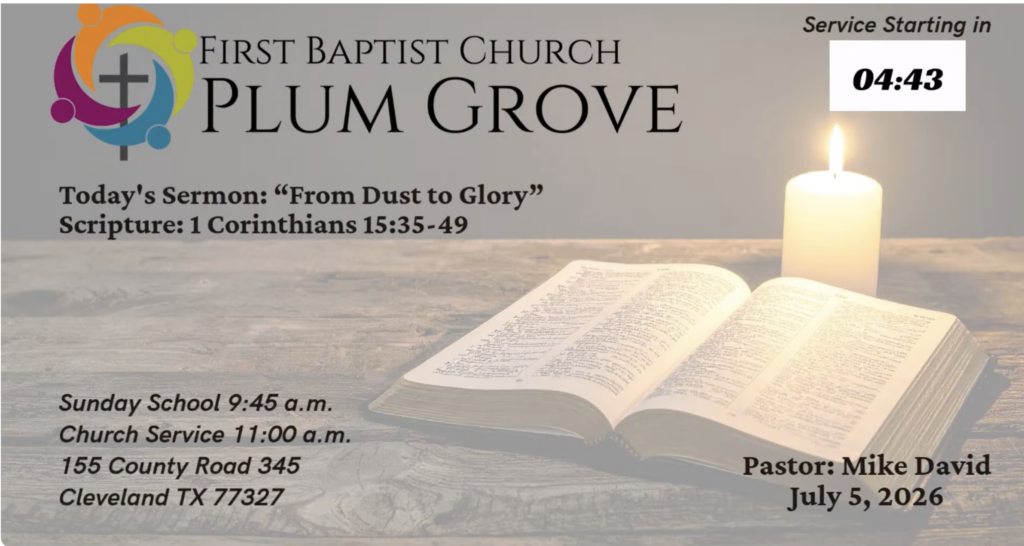“From Dust to Glory” | 1 Corinthians 15:35-49